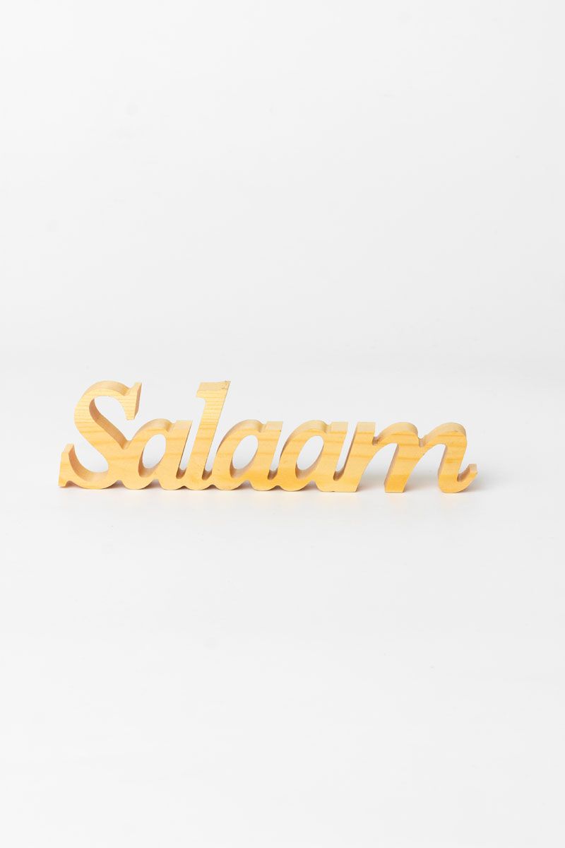 Salaam - Wood Decoration