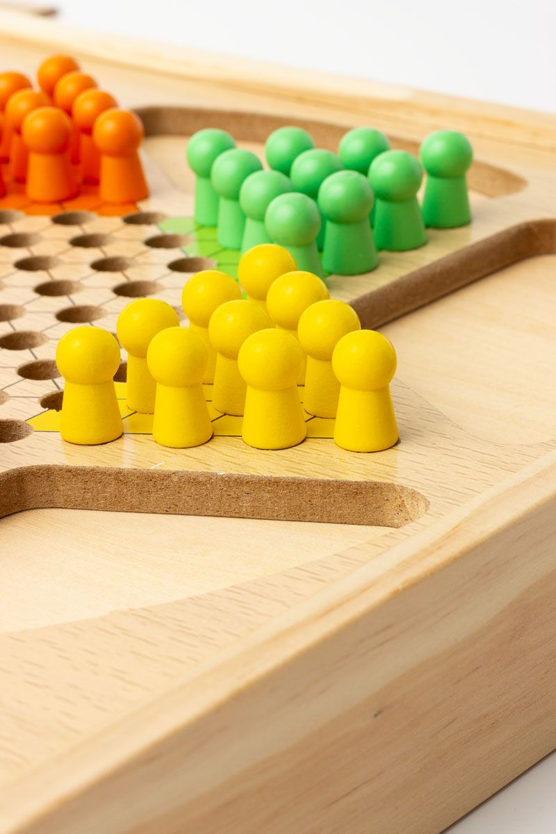 4-in-1 Wooden Board Games