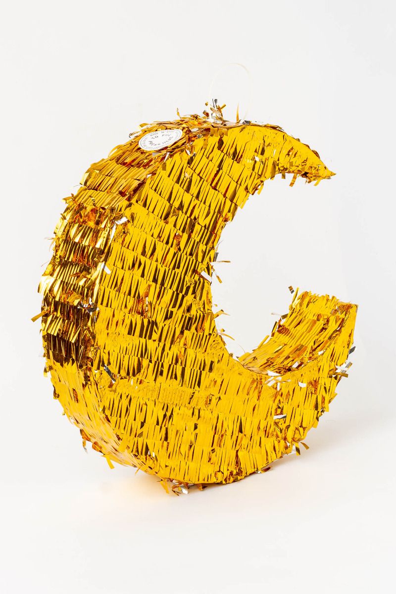 Gold Moon Pinata