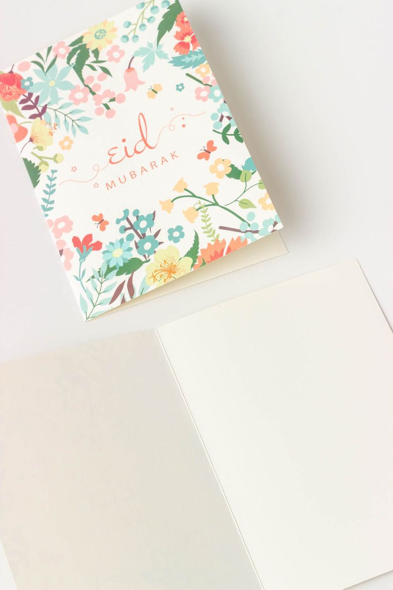 Eid Mubarak Greeting Cards (Pack of 5)