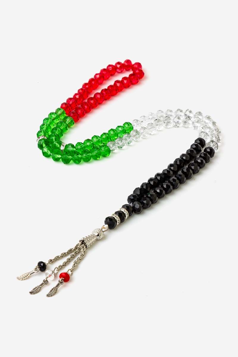 Palestine Crystal Tasbih