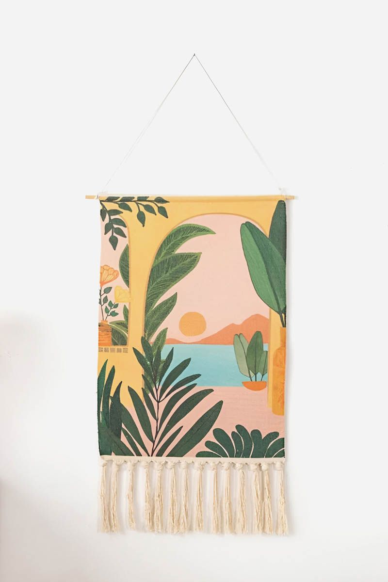 Bohemian Fabric Tapestry – Moroccan Inspired Wall Decor