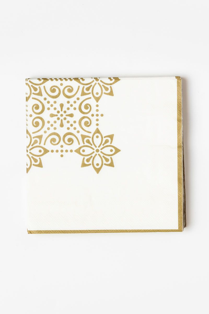 White Paper Napkins (Pack of 20)