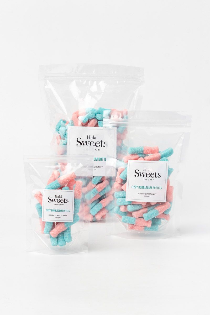 Fizzy Bubblegum Bottles