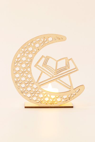 Book Stand LED Candle Decoration