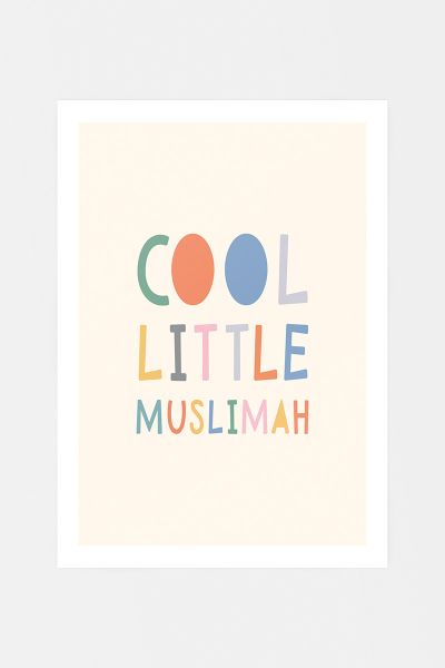 Cool Little Muslimah Poster